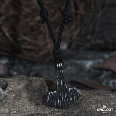Thor Hammer Mjolnir Pendant Necklace