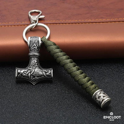 Thor's Hammer Keychain