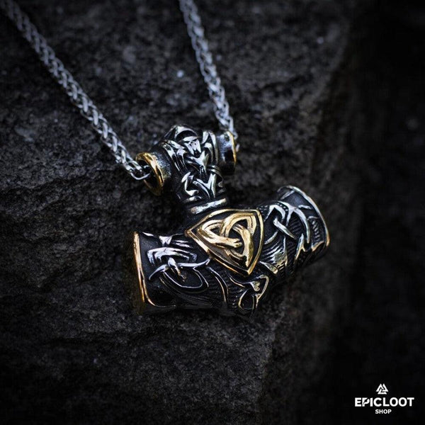 Thor's Hammer Mjolnir Anchor Style - Thor'S Hammer Necklace | Epic Loot Shop