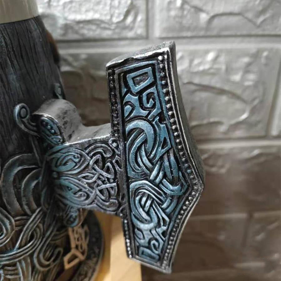 Thor's Hammer Viking Tankard