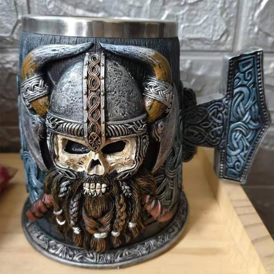 Thor's Hammer Viking Tankard