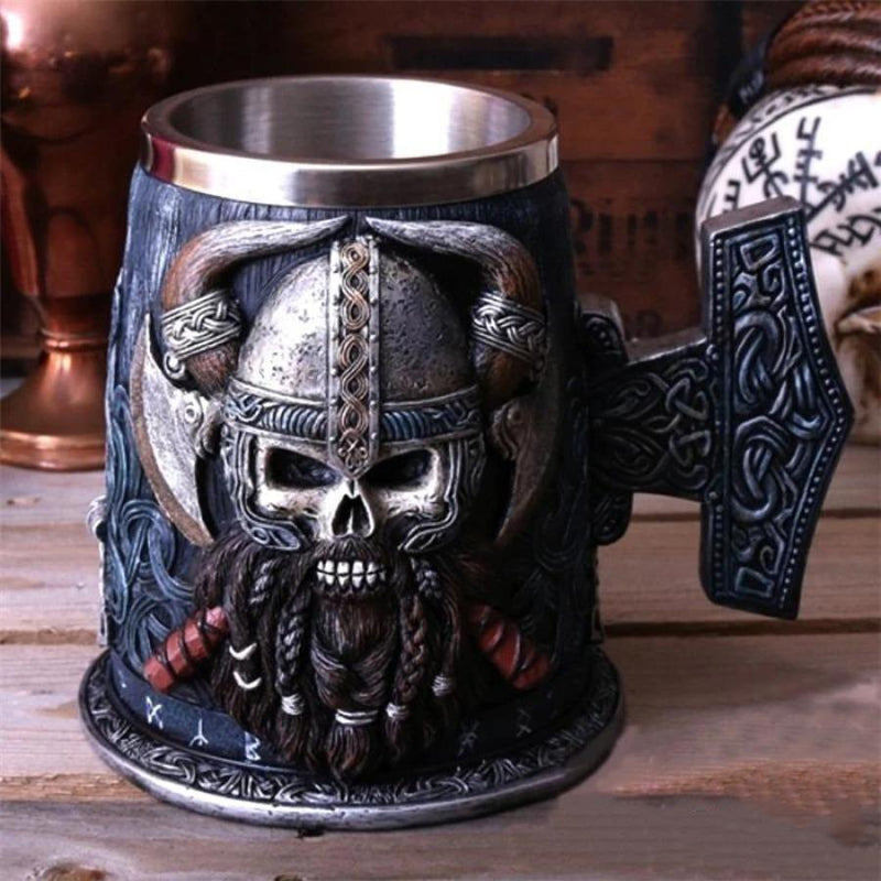 Thor's Hammer Viking Tankard