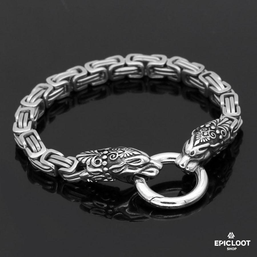 Tiger Heads Massive Bracelet