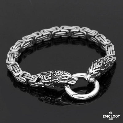 Tiger Heads Massive Bracelet