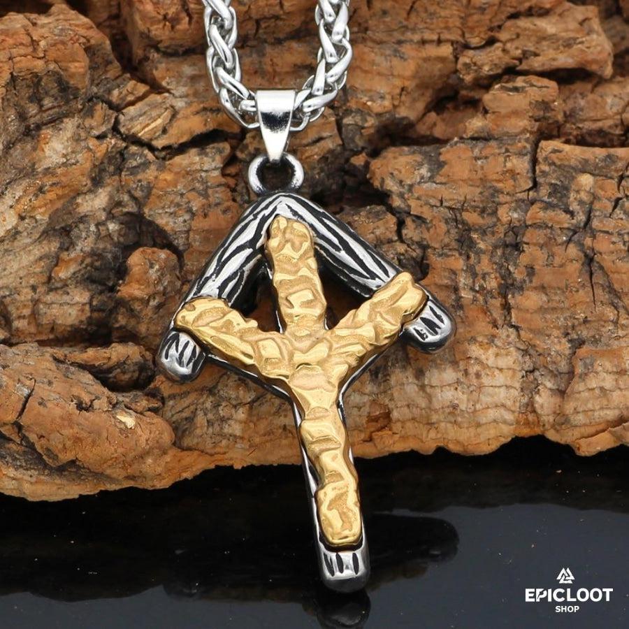 Tiwaz & Algiz Runes Necklace