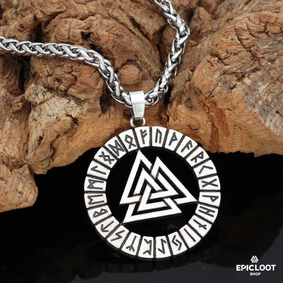 Valknut Pendant Necklace