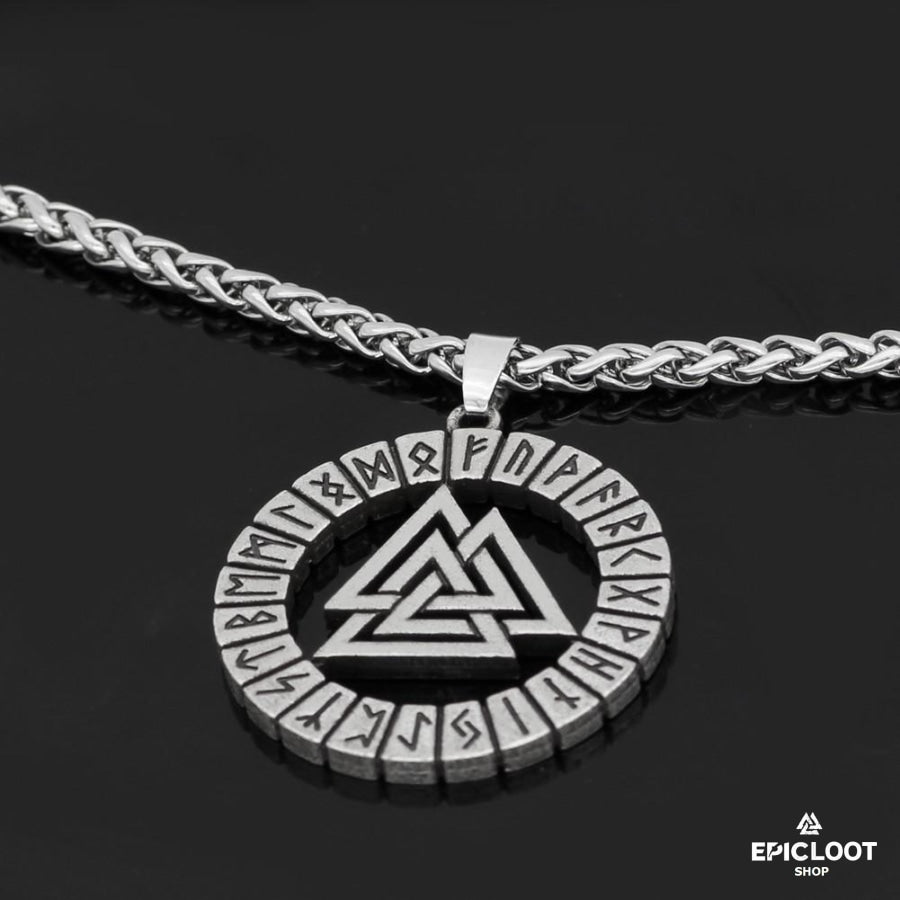 Valknut Pendant Necklace