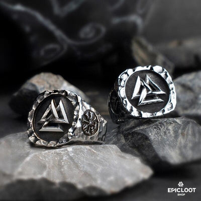 The Valknut Warrior Ring