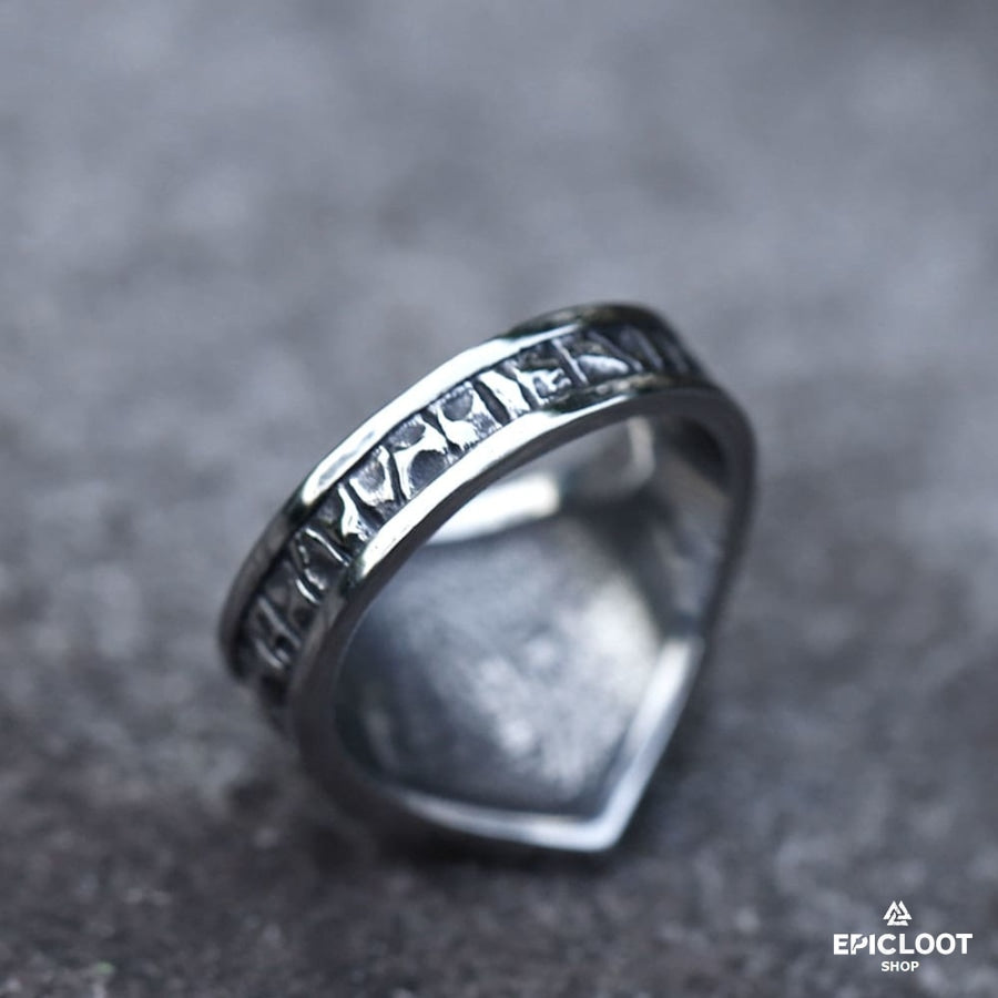 Valknut Symbol Antique Viking Ring
