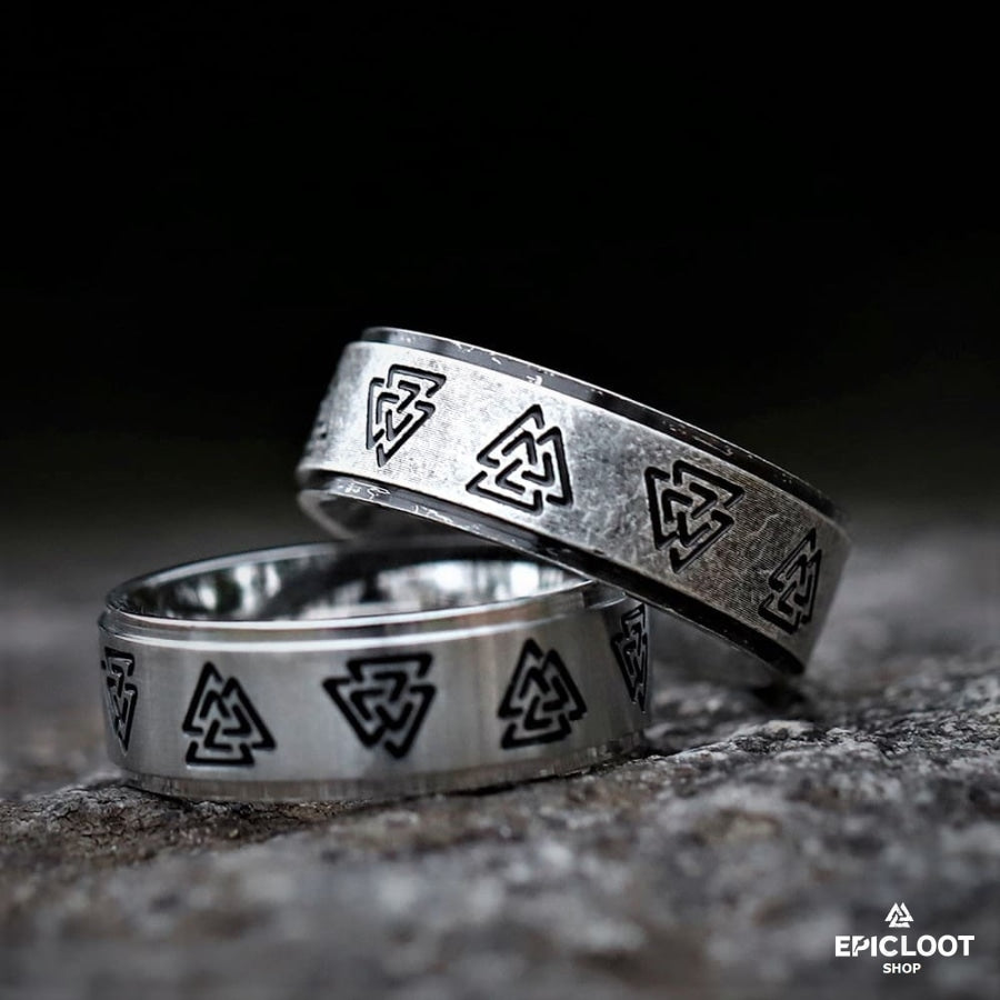 Valknut Symbol Viking Ring