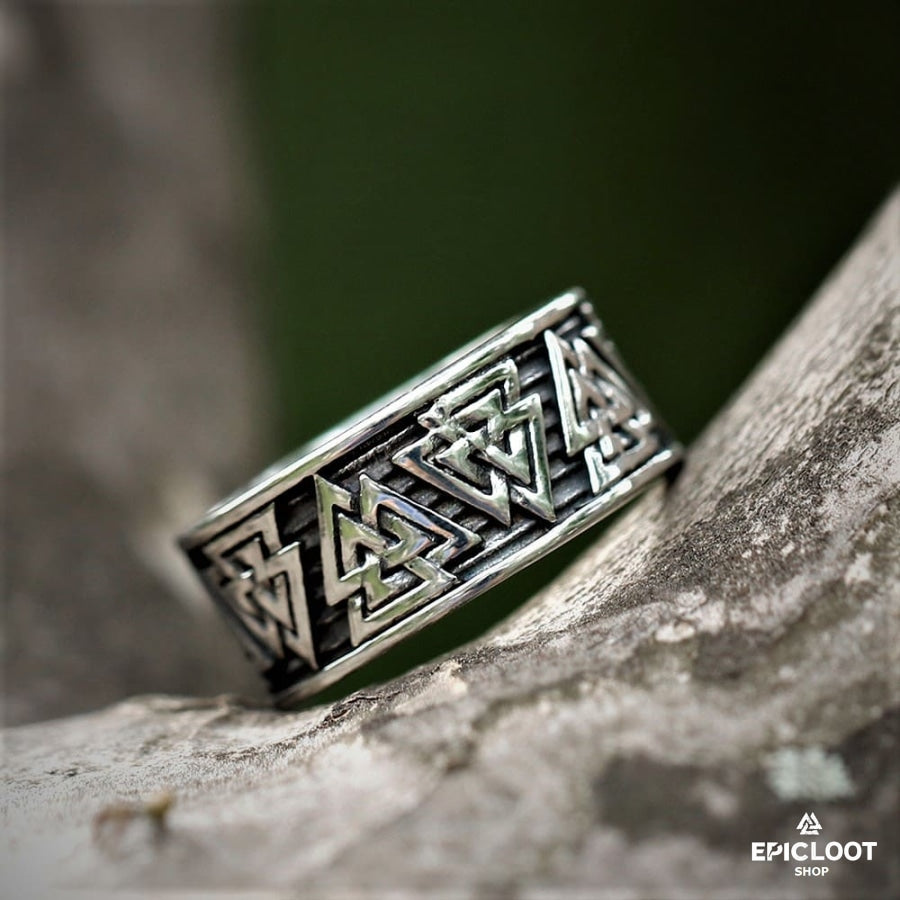 Valknut Symbol Viking Ring