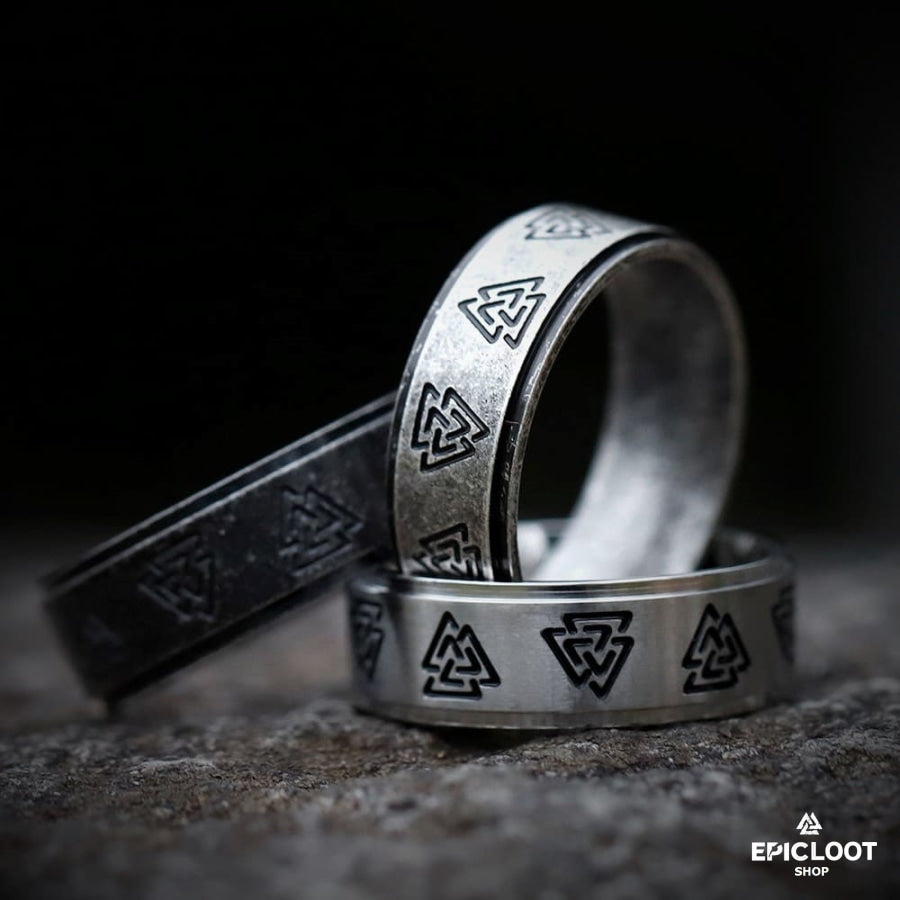Valknut Symbol Viking Ring