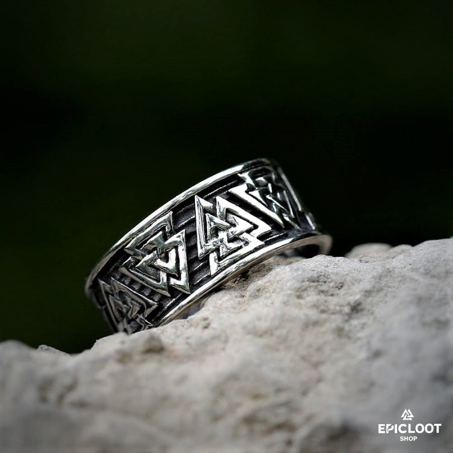 Valknut Symbol Viking Ring