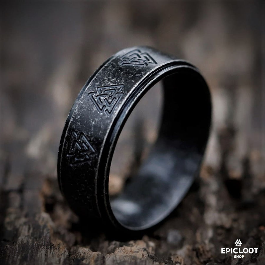Valknut Symbol Viking Ring