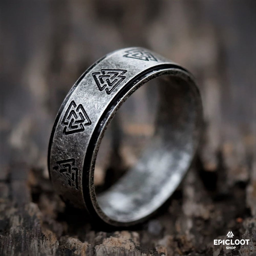 Valknut Symbol Viking Ring