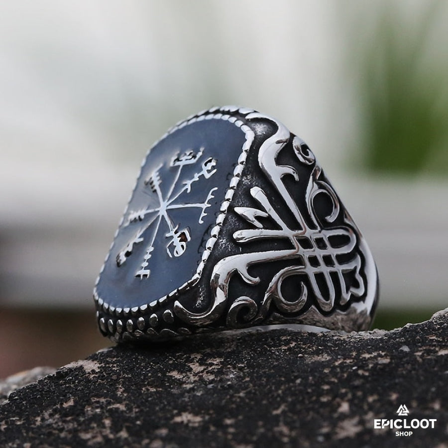 Vegvisir Compass Nordic Ring