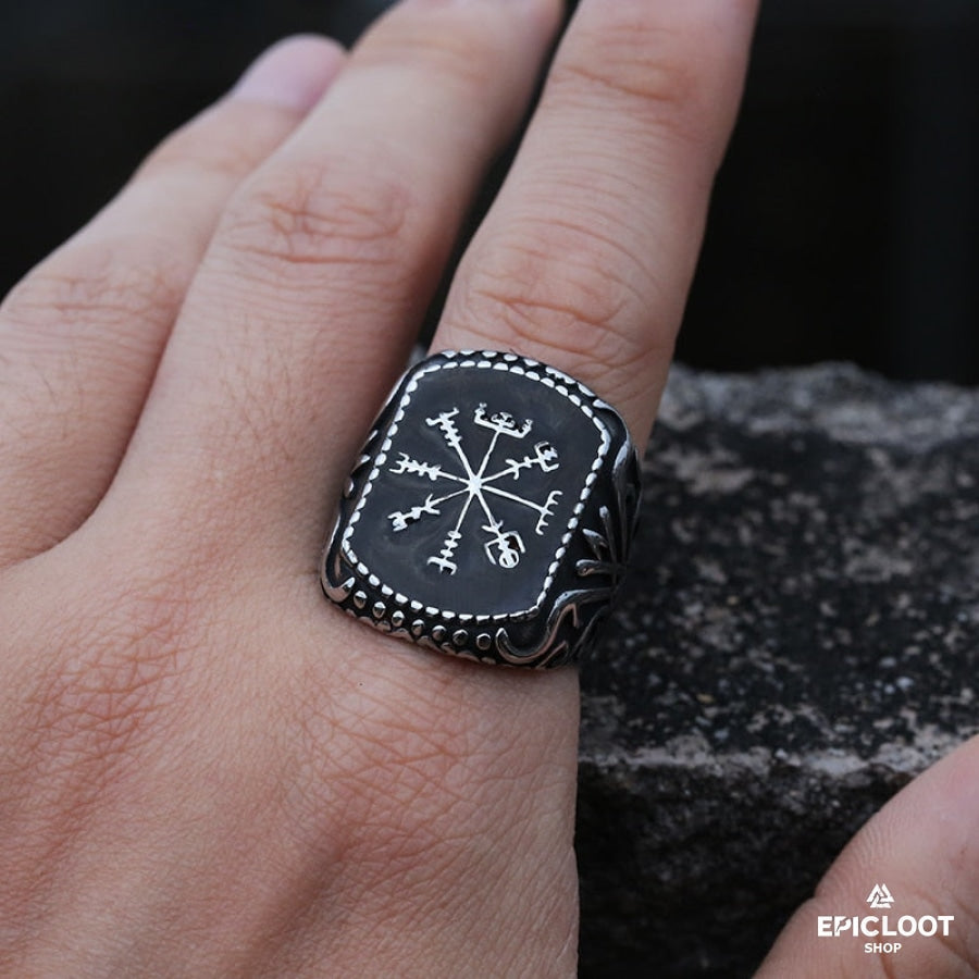 Vegvisir Compass Nordic Ring