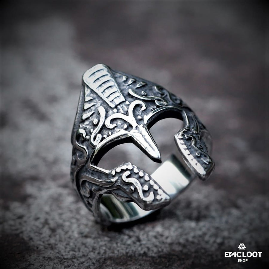 Viking Helmet Ring