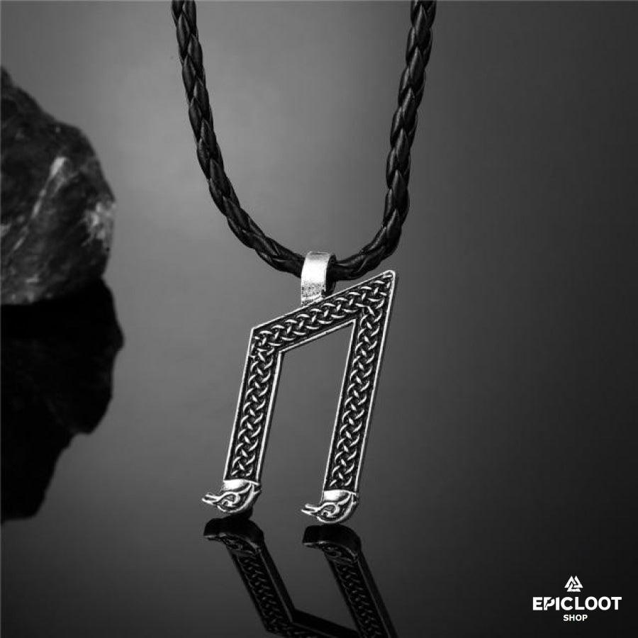 Viking Nordic Rune Pendant - Stainless steel