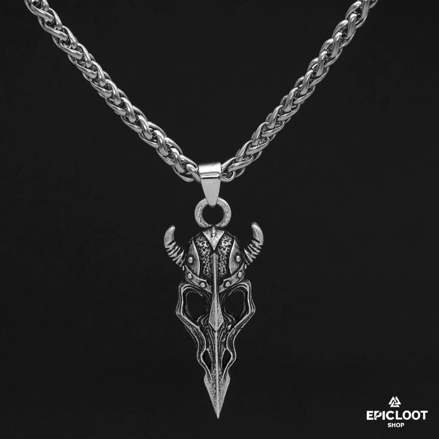 Viking Odin Necklace - Viking Necklace - Close-up | Epic Loot Shop