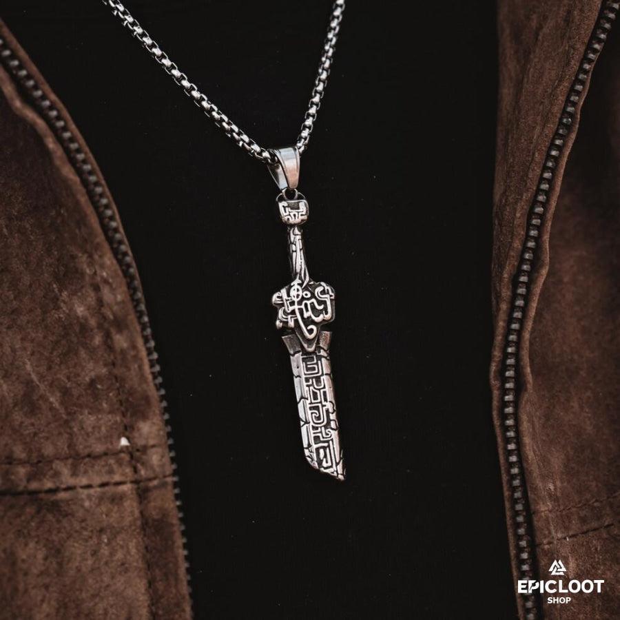Warrior Broken Sword Necklace
