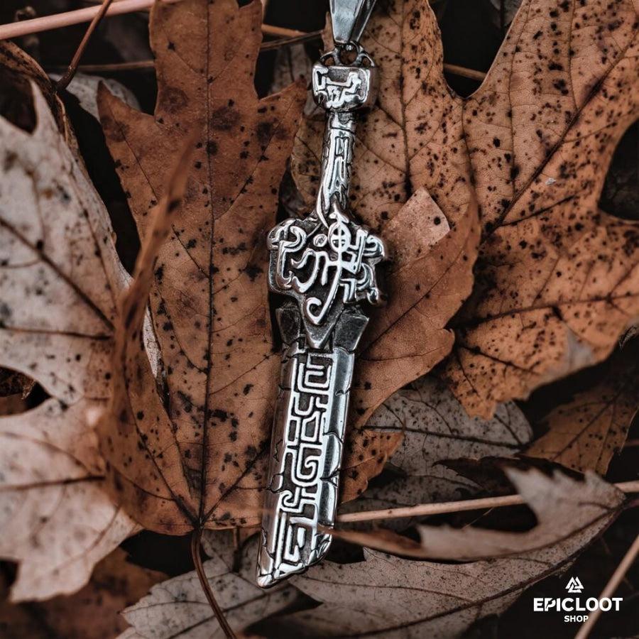 Warrior Broken Sword Necklace