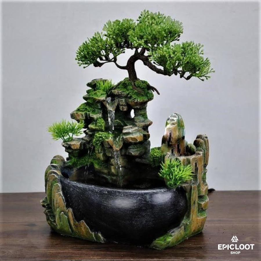 Waterfall Yggdrasil Color Changing LED Lights Spray - Viking Jewelry For Men | Epic Loot Shop