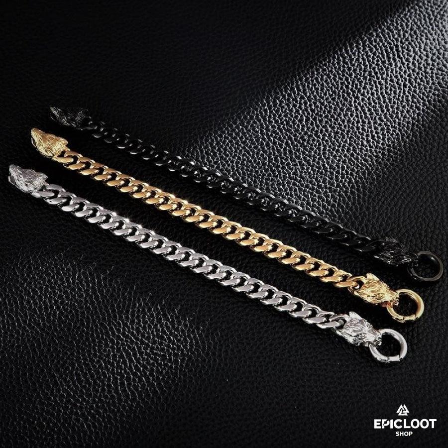 Wolf Head Bracelet