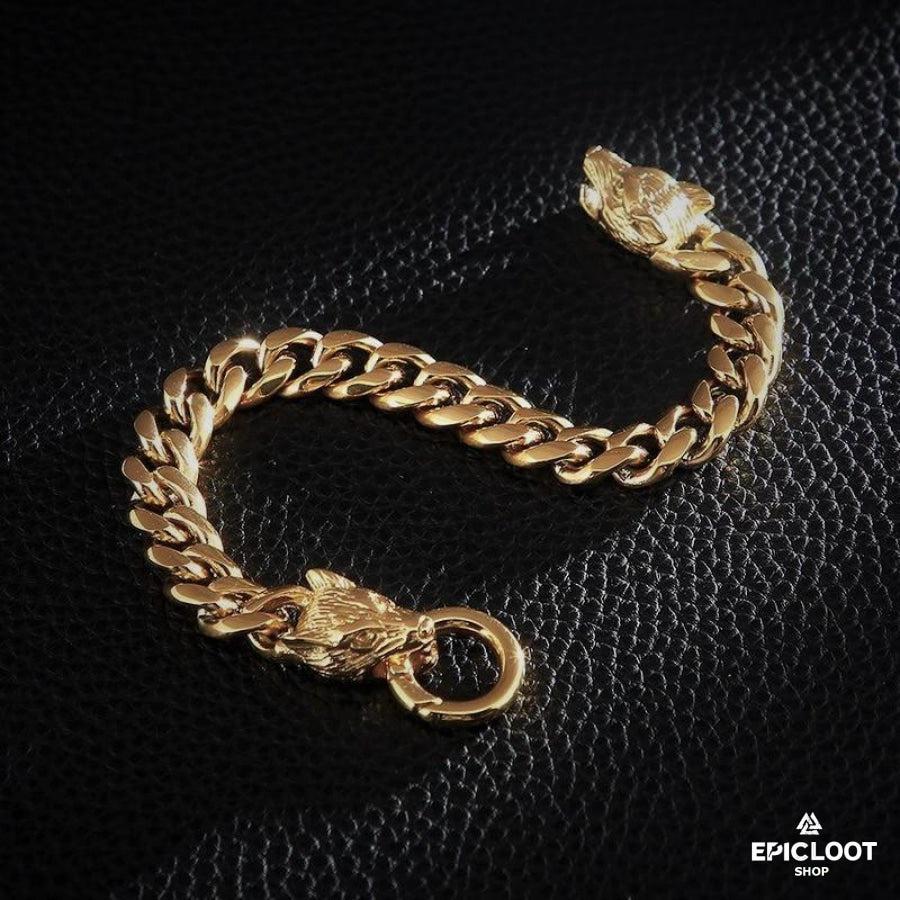 Wolf Head Bracelet