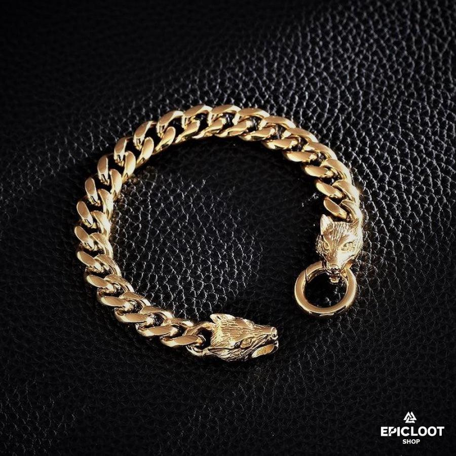 Wolf Head Bracelet