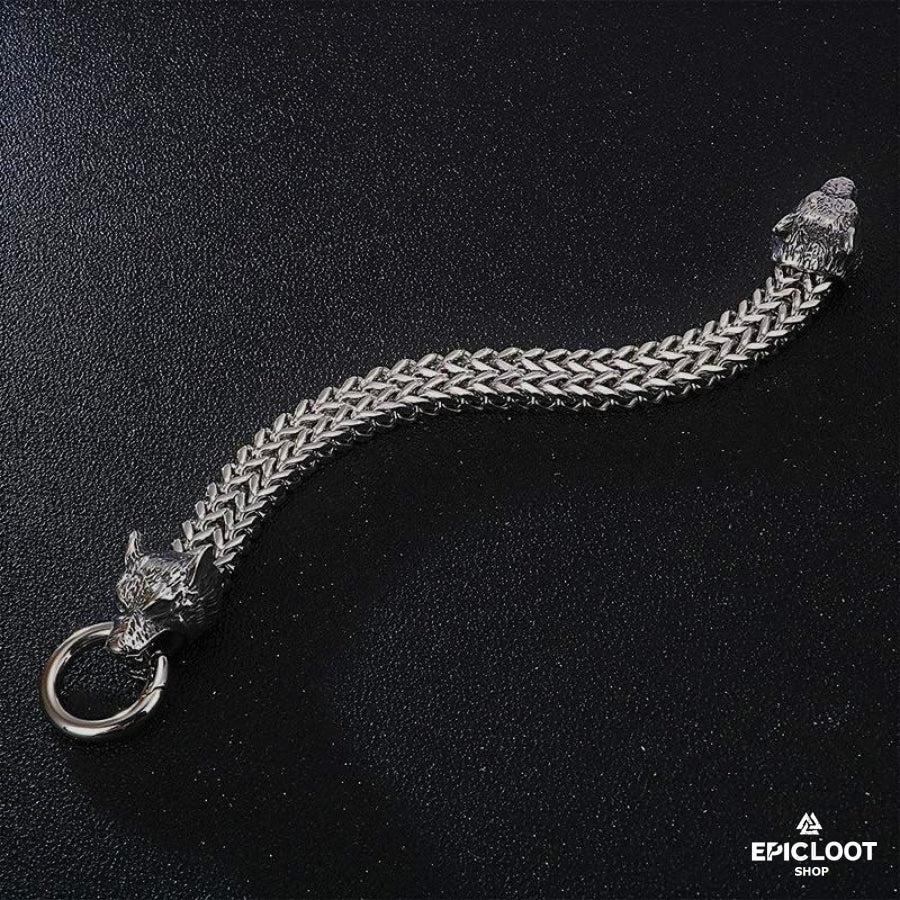 Wolves Head Bracelet