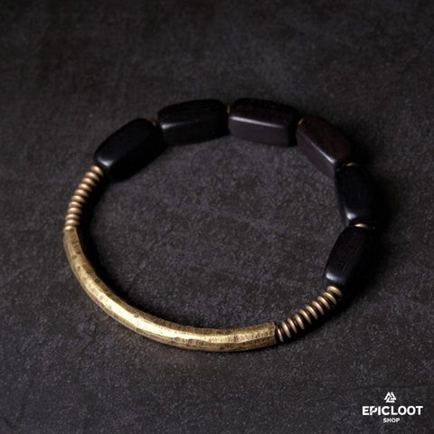 Wood Beads Vintage Style Bracelet
