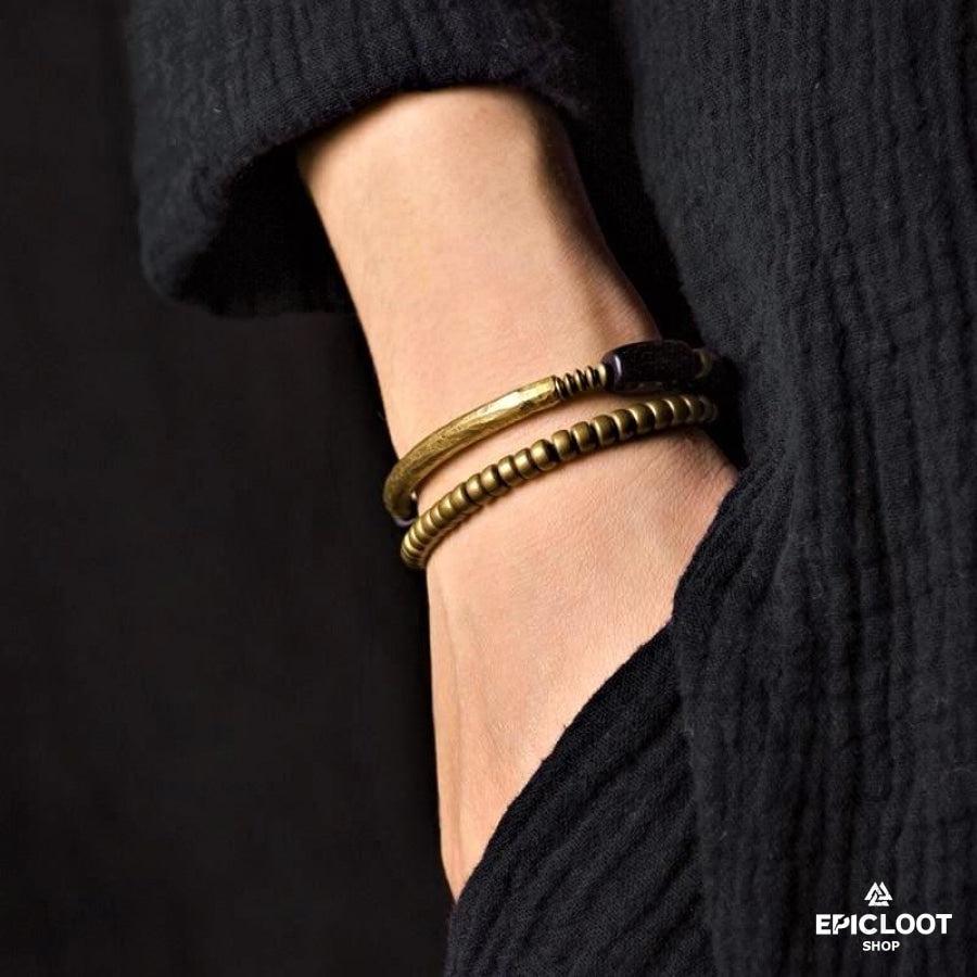 Wood Beads Vintage Style Bracelet