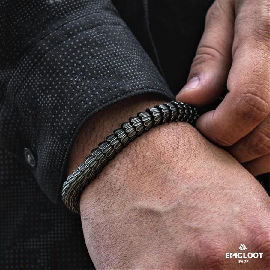 World Serpent Jormungandr Snake Bracelet