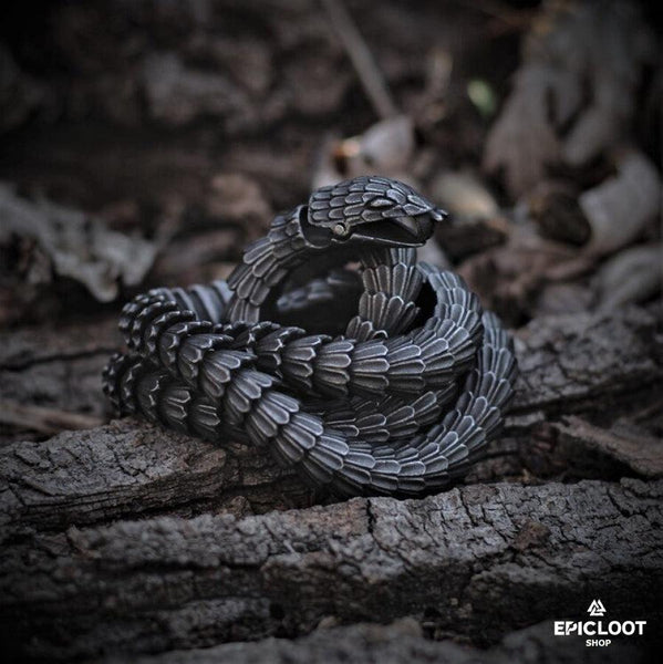 World Serpent Jormungandr Snake Necklace – Epic Loot Shop