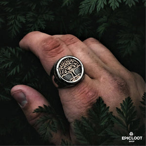YggdrasiL Anello Argento-Oro