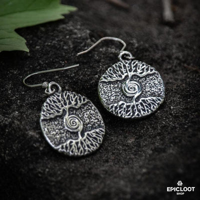 Yggdrasil Tree Earring