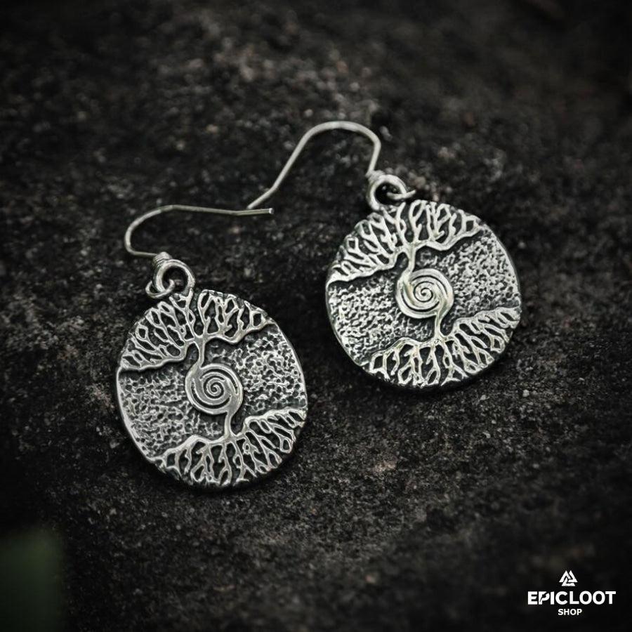 Yggdrasil Tree Earring