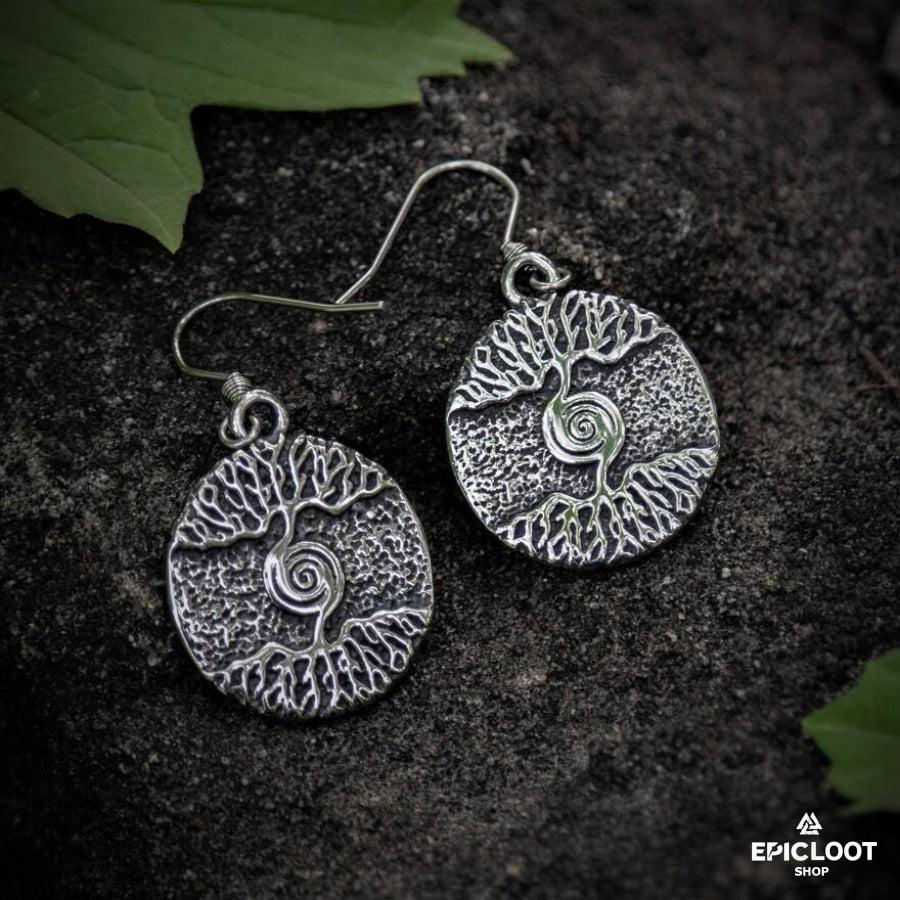 Yggdrasil Tree Earring