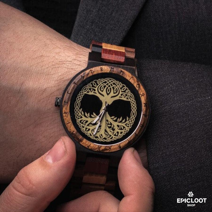 Yggdrasil Wooden Watch