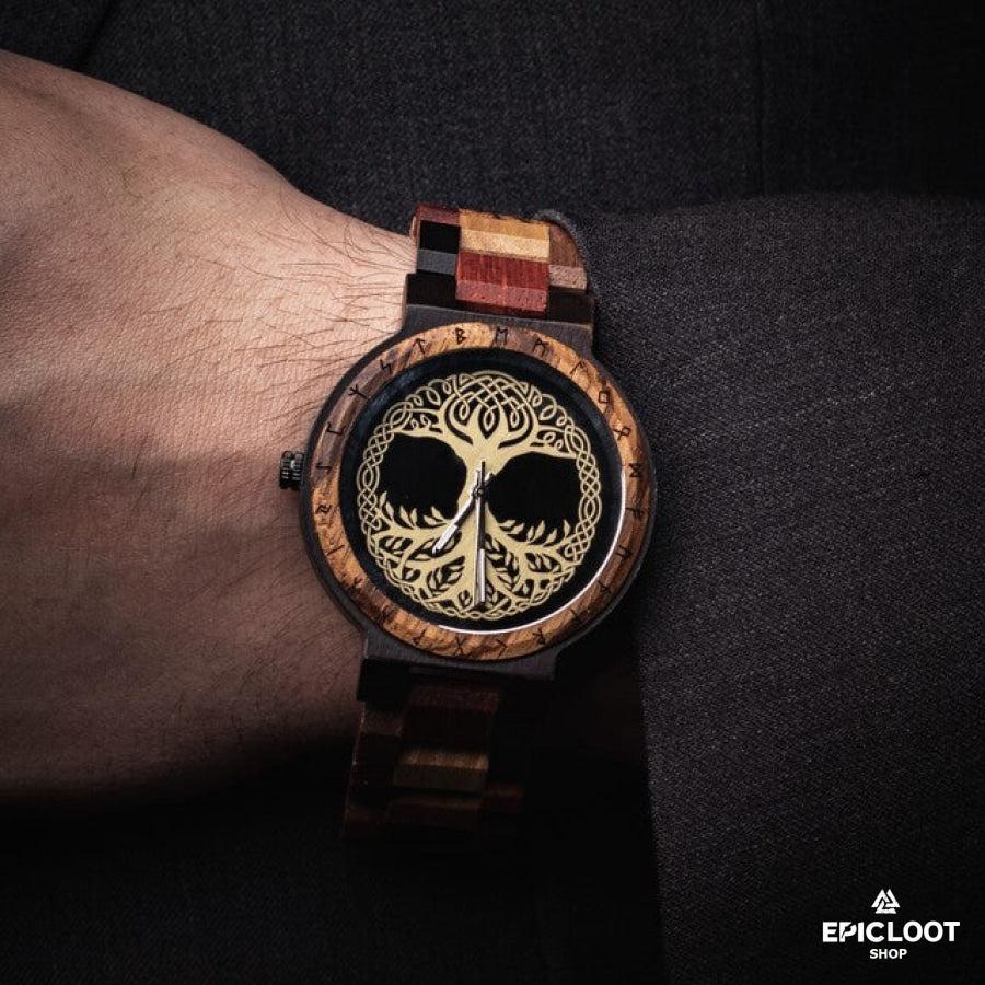 Yggdrasil Wooden Watch