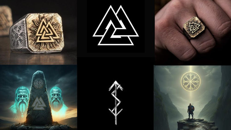 Norse Symbols | Discover the Meaning Behind the 925 Silver Nordic Valknut Ring