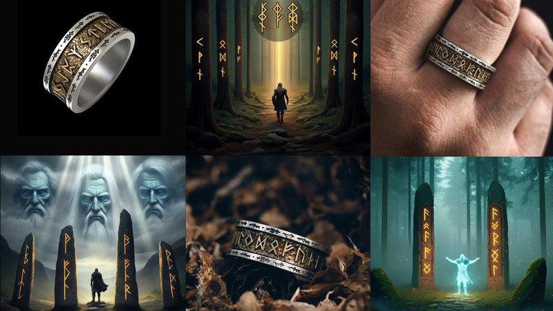 Unlocking the Power of the Runes: The Story Behind the Silver Viking Runes Ring