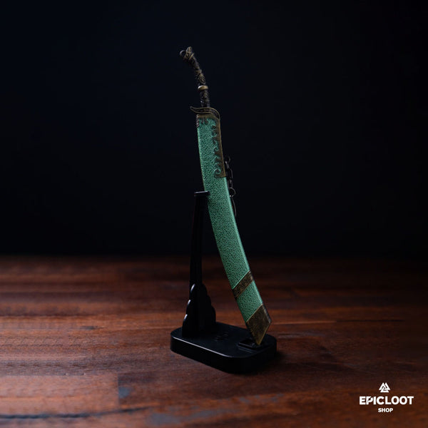 Warrior's Frost Edge Blade: Essence of Valor - Viking Jewelry For Men - Detailed View | Epic Loot Shop