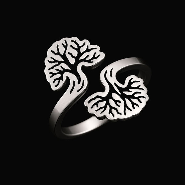 Yggdrasil's Reflection - Norse Women's Ring | Epic Loot Shop