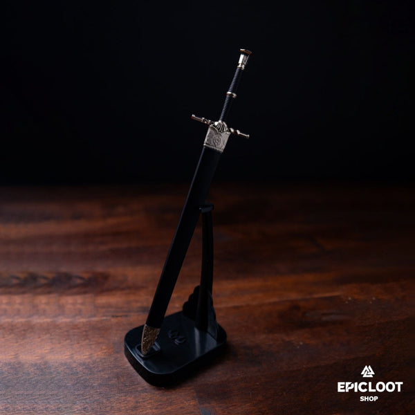 Medieval Warrior's Steel Blade: A Tribute to the Fabled Swordsman - Viking Jewelry For Men | Epic Loot Shop