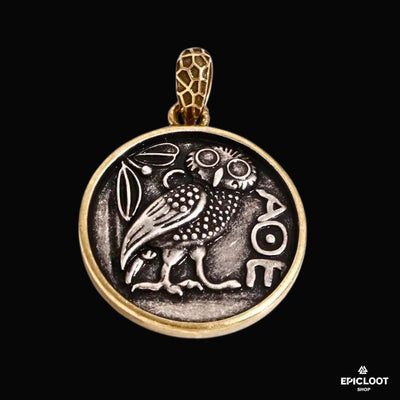 Athena Owl Pendant