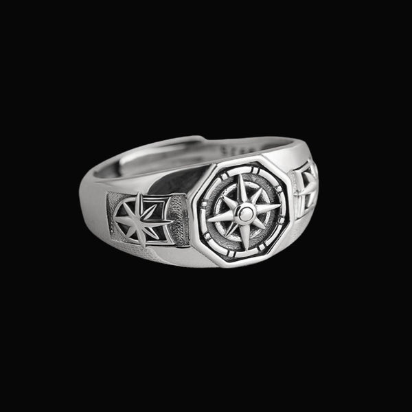 Navigator's Compass Ring - Norse Women's Ring | Epic Loot Shop