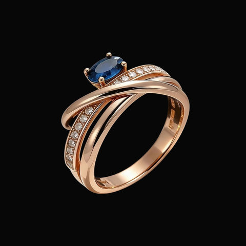 Blue Axis Ring