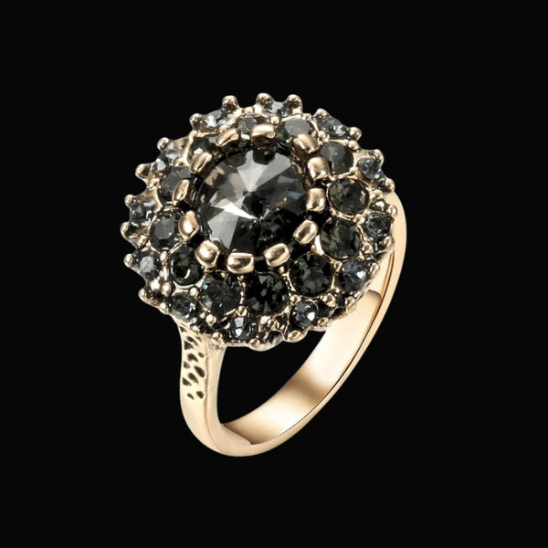 Stone of Nótt Ring - Norse Women's Ring | Epic Loot Shop